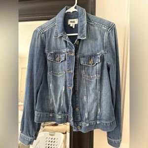 PAIGE Classic Blue Jean Jacket